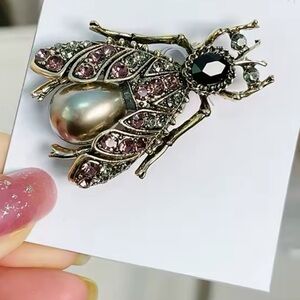 Betsey Johnson Vintage Insect Brooch